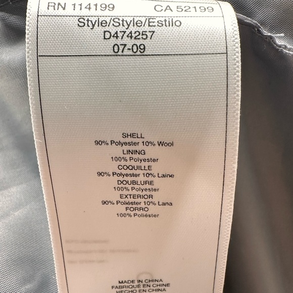 Roxy Plaid Wool Blend Flannel Shacket Size Medium - Picture 7 of 8